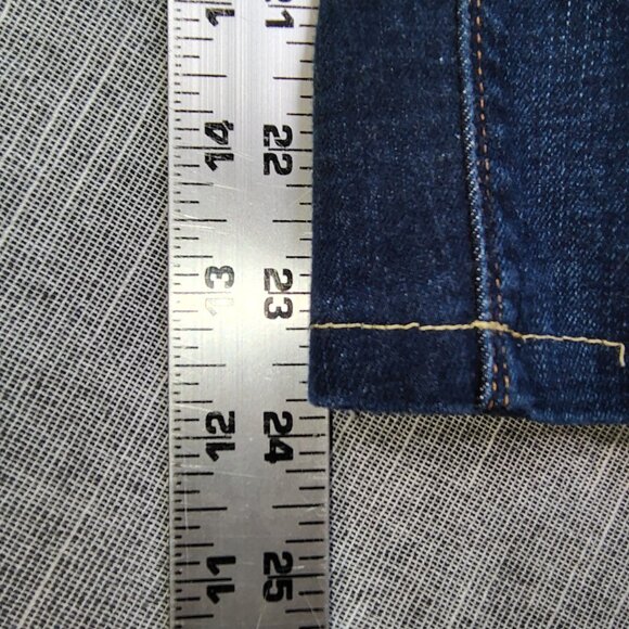 Hudson Jeans Womens Size 27 Dark Wash Collin Flap Pocket Cropped WM422LDLV - Picture 5 of 13